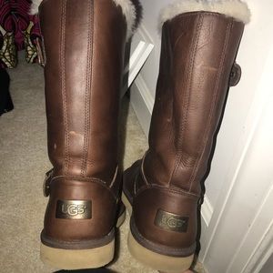 Women’s size 8 Tall leather brown UGGs